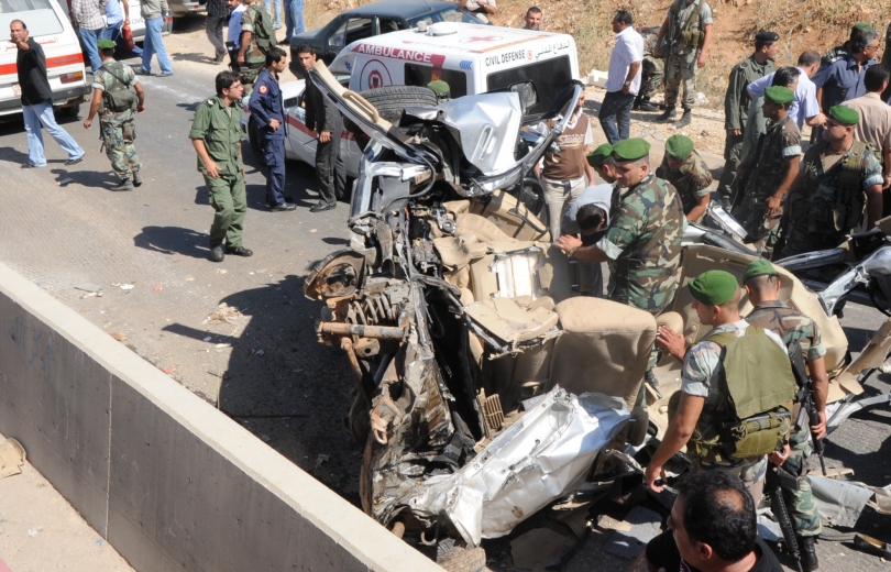 إخبار ضد فينيانوس ونجار وبلديات الضاحية  اثر حوادث السير المتكررة على طرقات الموت اللبنانية