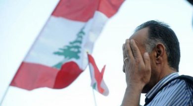 man flag cry
