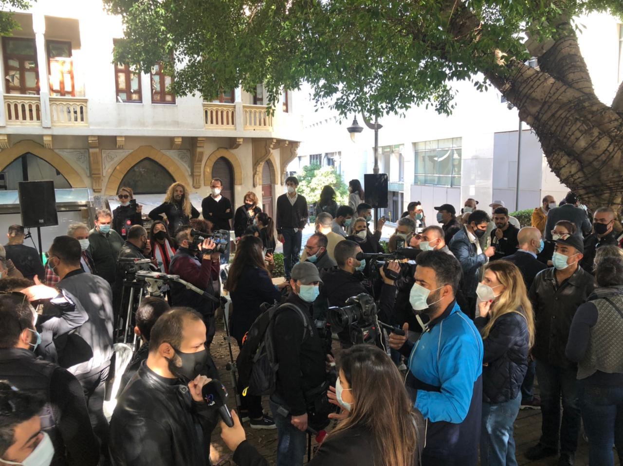 اللقاء الوطني لقوى الثورة من ساحة سمير قصير: لرص الصفوف رفضا لاستباحة الدماء