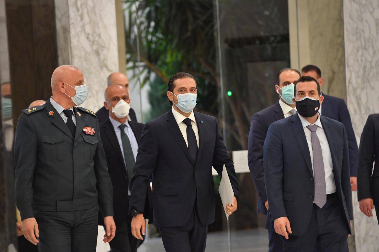 الحريري يكشف عن تشكيلته ويرفض رسالة عون.. «مش شغلتي عبّي أوراق من حدا»