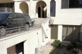 Destruction at Iraqi PM residence following drone attack, in Baghdad