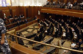Lebanese MPs vote to extend parliament’s duty period as opposition protests continiues