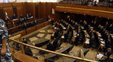 Lebanese MPs vote to extend parliament’s duty period as opposition protests continiues