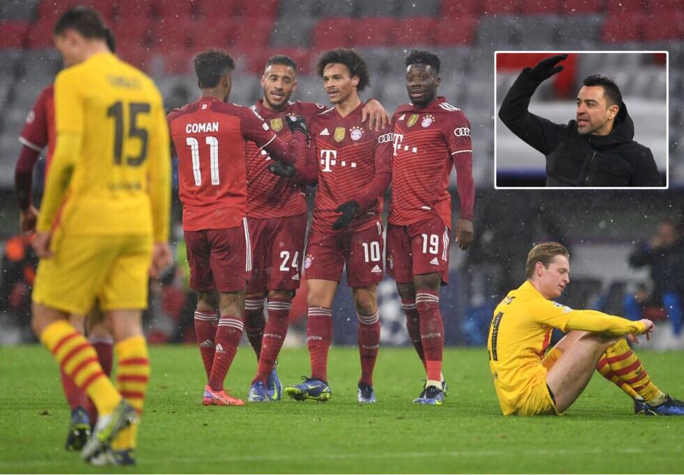 تشافي: بايرن يستحق ثلاثيته وبرشلونة يشعر بالعجز!