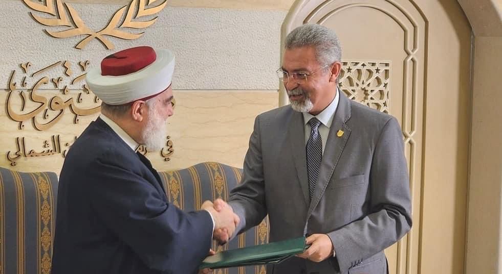 اتفاقية شراكة بين جامعة بيروت العربية ودار الفتوى ودائرة الأوقاف الإسلامية – طرابلس ​