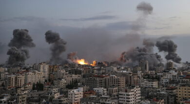 Israeli air strike on Gaza
