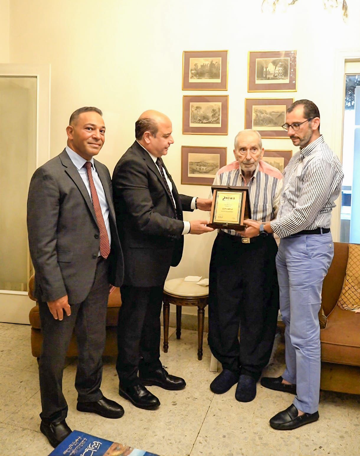 جمعية جدوى تكرّم المؤرخ الكبير عبداللطيف فاخوري