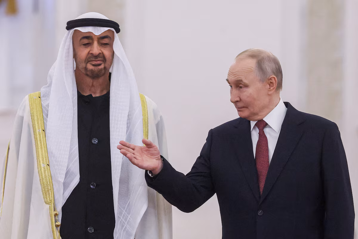 بوتين ناقش مع محمد بن زايد الأوضاع في الخليج وأوكرانيا
